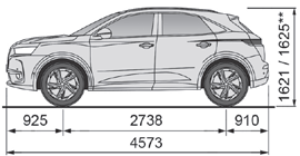 DS 7 Crossback. Technische Daten