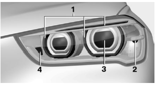 BMW X1. LED-Scheinwerfer