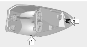 BMW X1. Heckleuchte einbauen