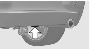 BMW X1. Aufnahme für Kugelkopf