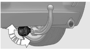 BMW X1. Aus- und einschwenken