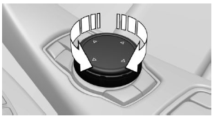 BMW X1. Controller mit Navigationssystem