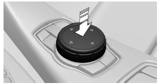 BMW X1. Controller mit Navigationssystem