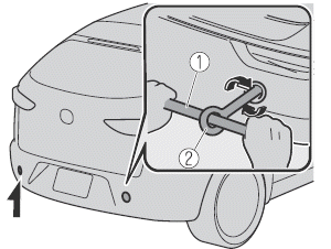 Mazda MX-30. Abschleppen im Notfall