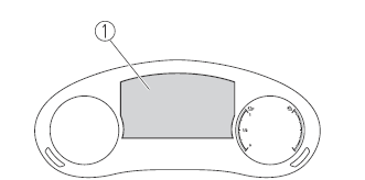 Mazda MX-30. Angezeigte Meldung auf dem Multiinformationsdisplay