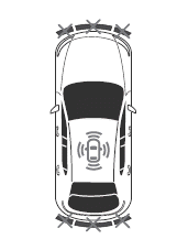 Mazda MX-30. Einparkhilfe