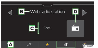 Skoda Karoq. Web-Radio-Player