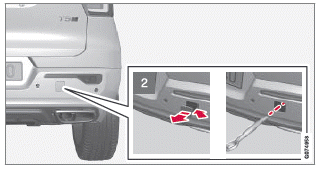 Volvo XC40. Anlassen und Fahren