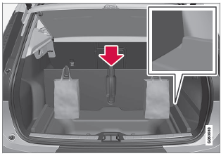 Volvo XC40. Beladung, Aufbewahrung und Innenraum