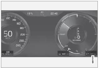 Volvo XC40. Bordcomputer