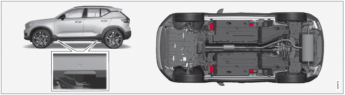 Volvo XC40. Pflege und Service