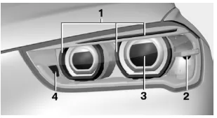 BMW X1. LED-Scheinwerfer