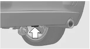 BMW X1. Aufnahme für Kugelkopf