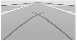 BMW X1. Wendekreislinien