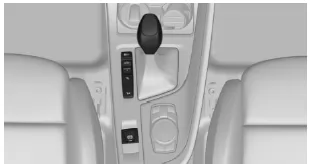 BMW X1. Taste im Fahrzeug