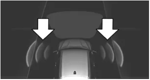 BMW X1. Parklückensuche und Status des Systems