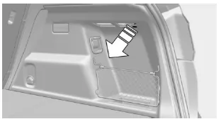 BMW X1. Tankklappe manuell entriegeln