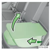 Skoda Karoq. Sitze zurückklappen