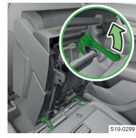 Skoda Karoq. Verschieben