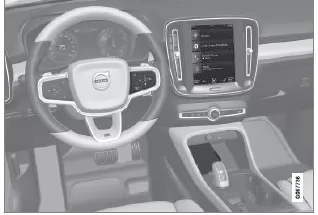 Volvo XC40. Audio, Medien und Internet