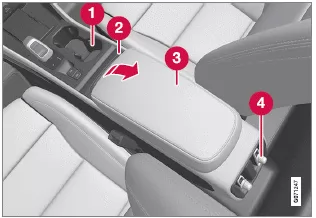 Volvo XC40. Beladung, Aufbewahrung und Innenraum