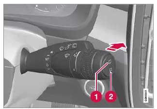 Volvo XC40. Fenster, Scheiben und Spiegel