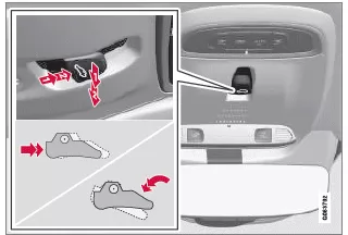 Volvo XC40. Fenster, Scheiben und Spiegel