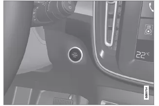 Volvo XC40. Anlassen und Fahren