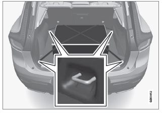 Volvo XC40. Beladung, Aufbewahrung und Innenraum